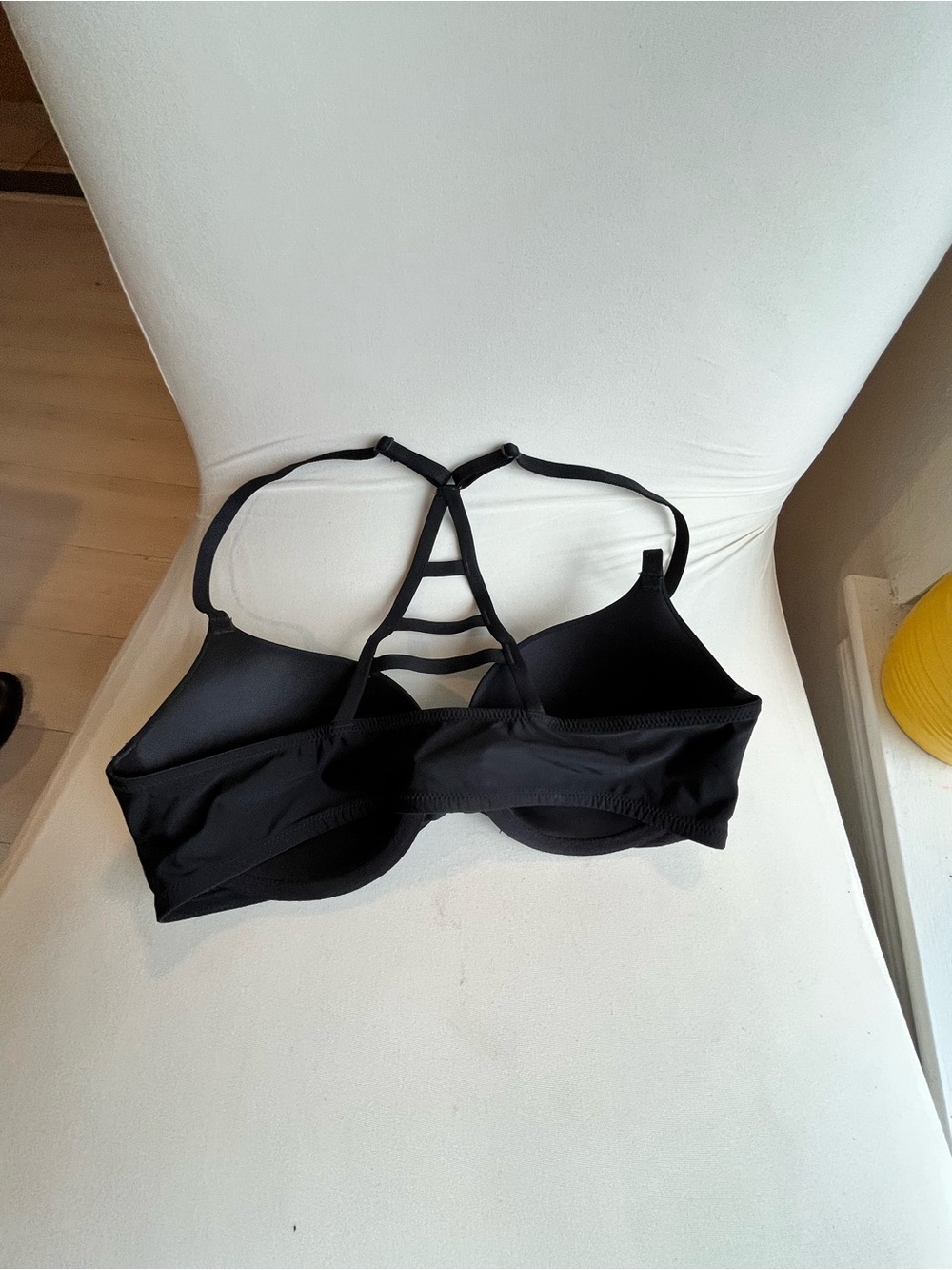 Victoria's Secret Black Strappy Racerback Bra